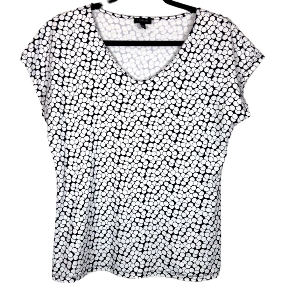 Talbots Cap Sleeve   Size: Medium